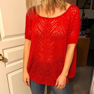 Hollister Red Sweater